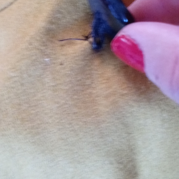 Dress barn coat. Mustard yellow. Size medium. - Picture 5 of 5